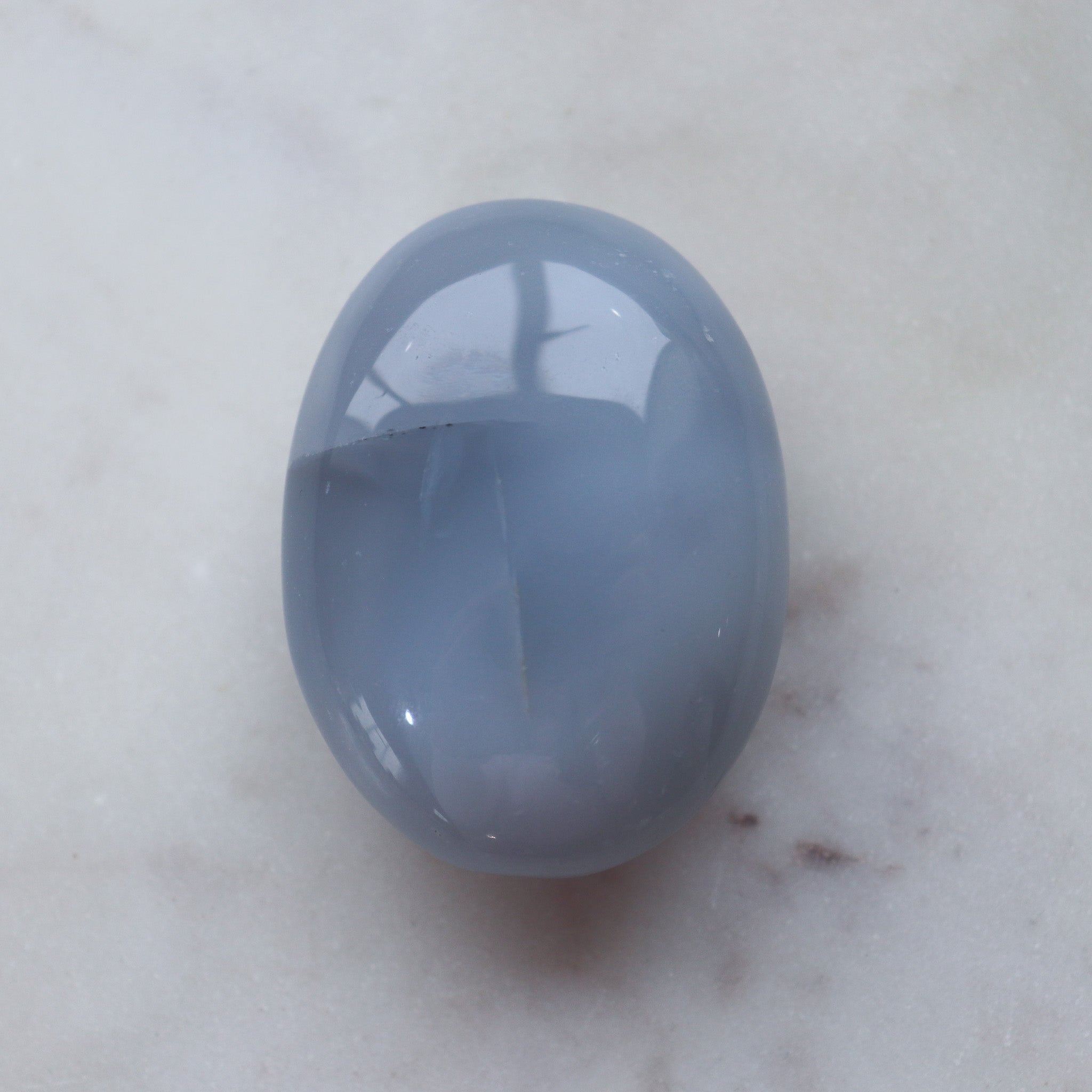 Blue Chalcedony Heart #c