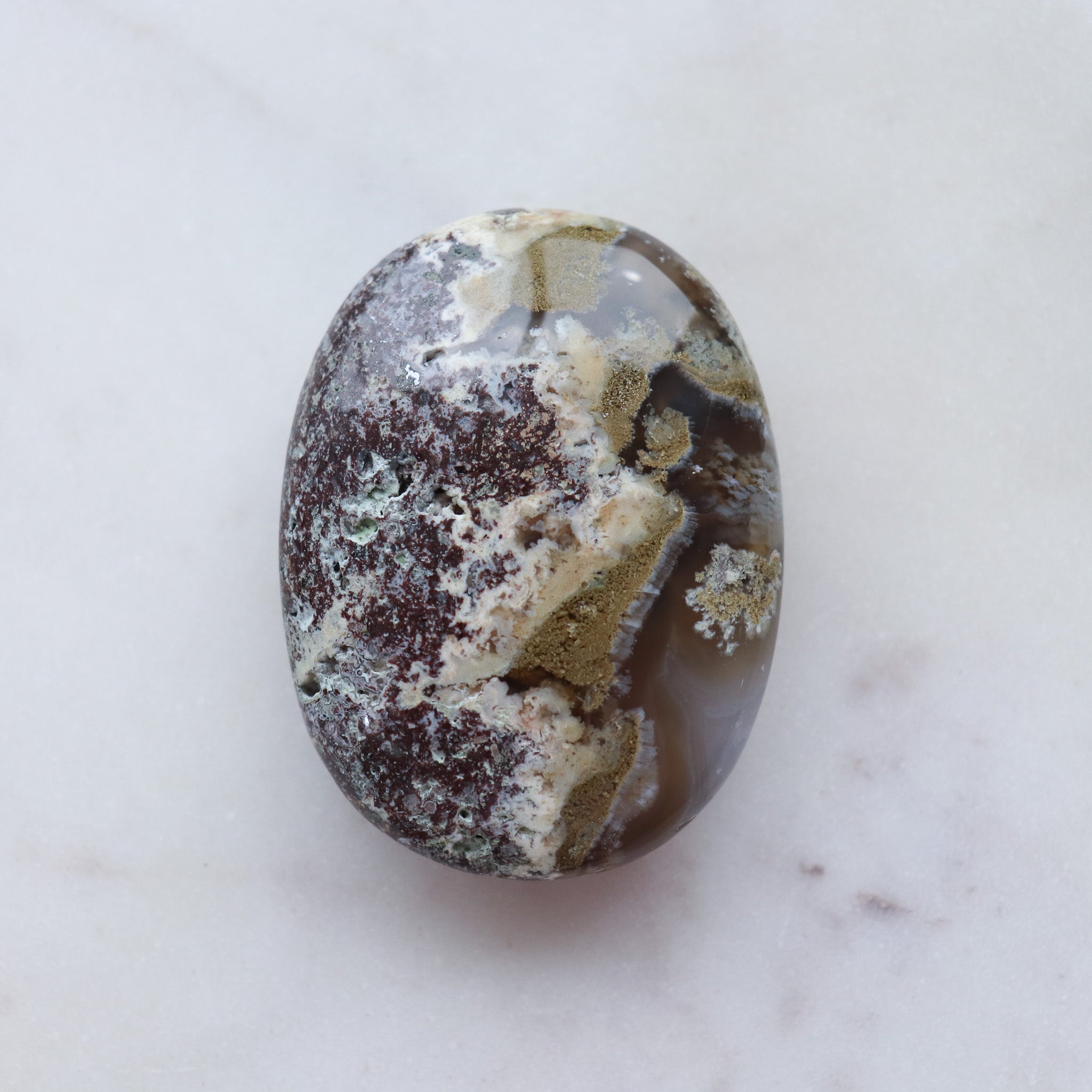AA Scenic Moss Agate Palm #1