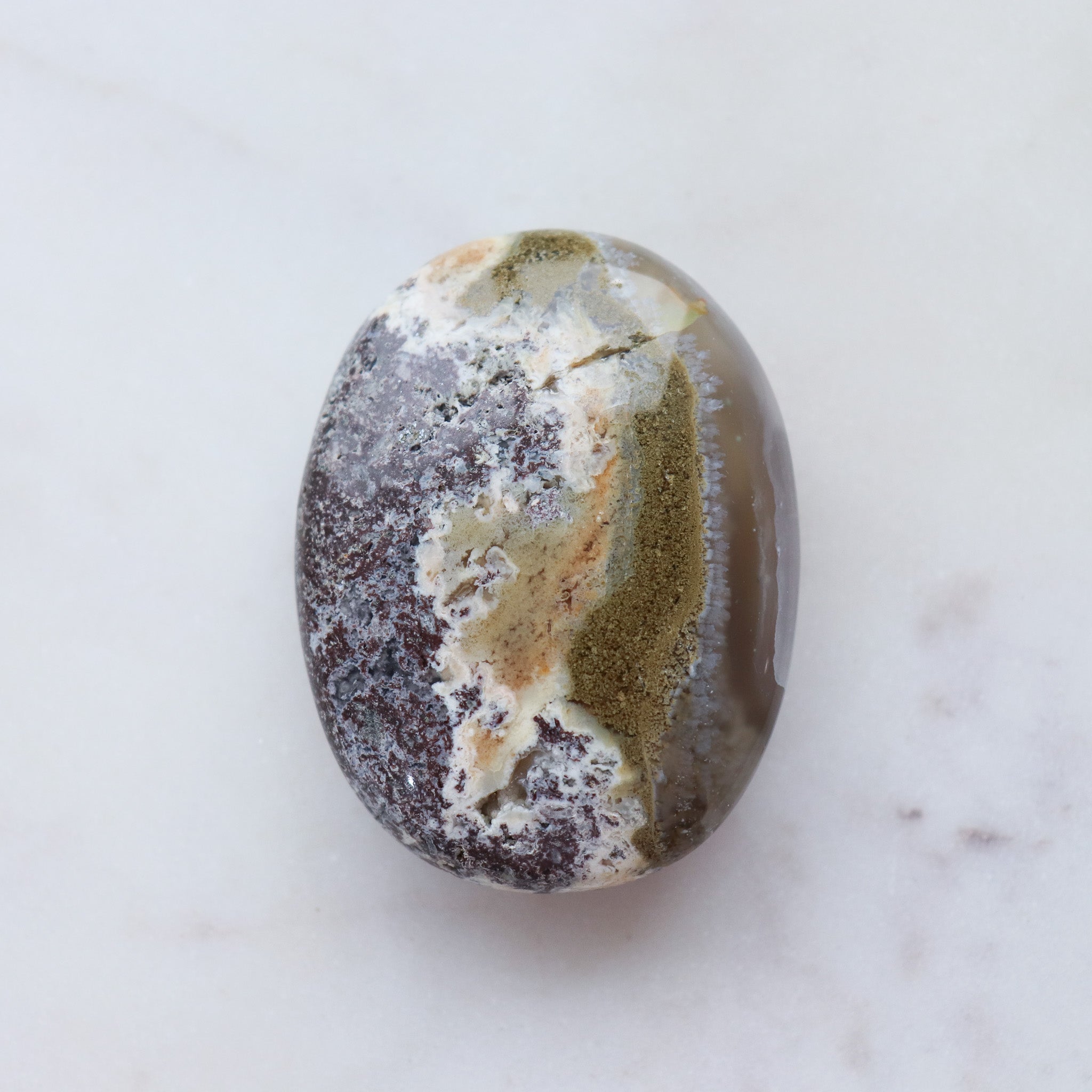 AA Scenic Moss Agate Palm #2