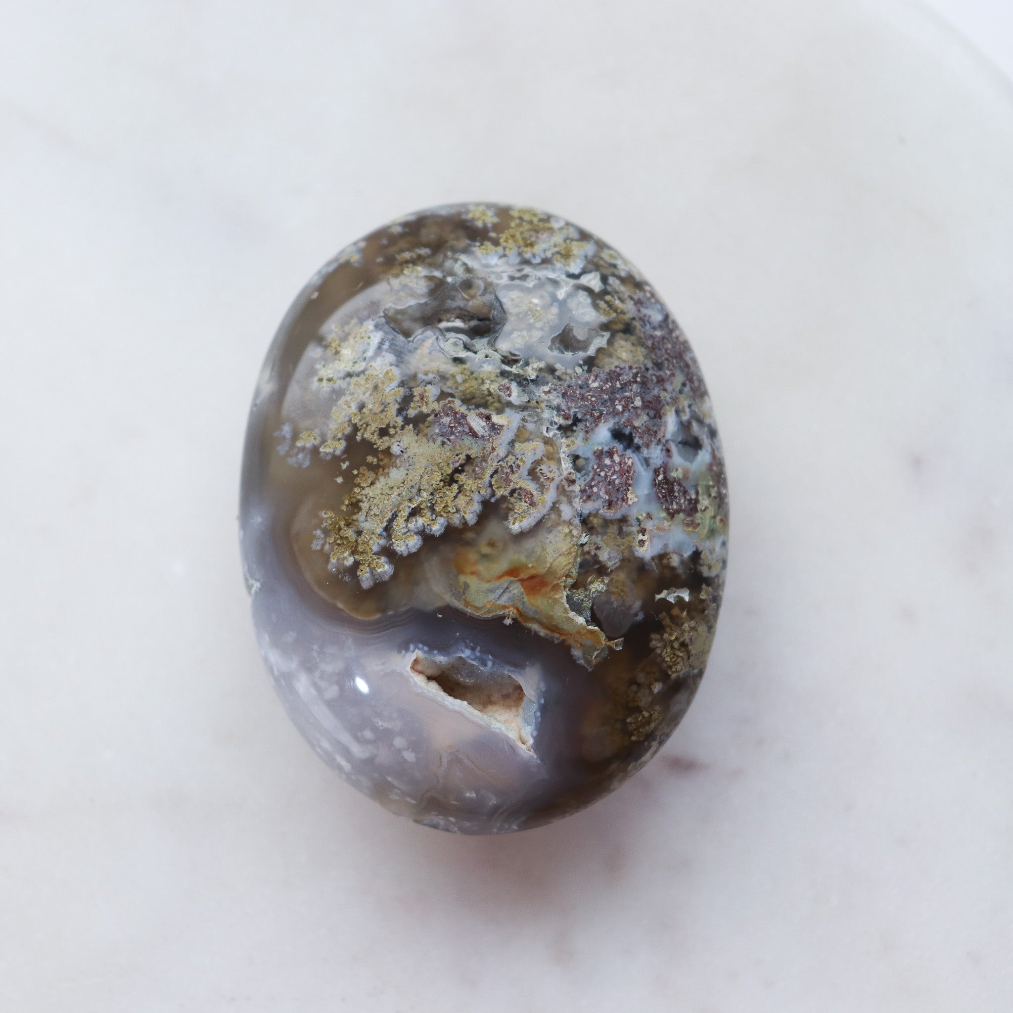 AA Scenic Moss Agate Palm #3