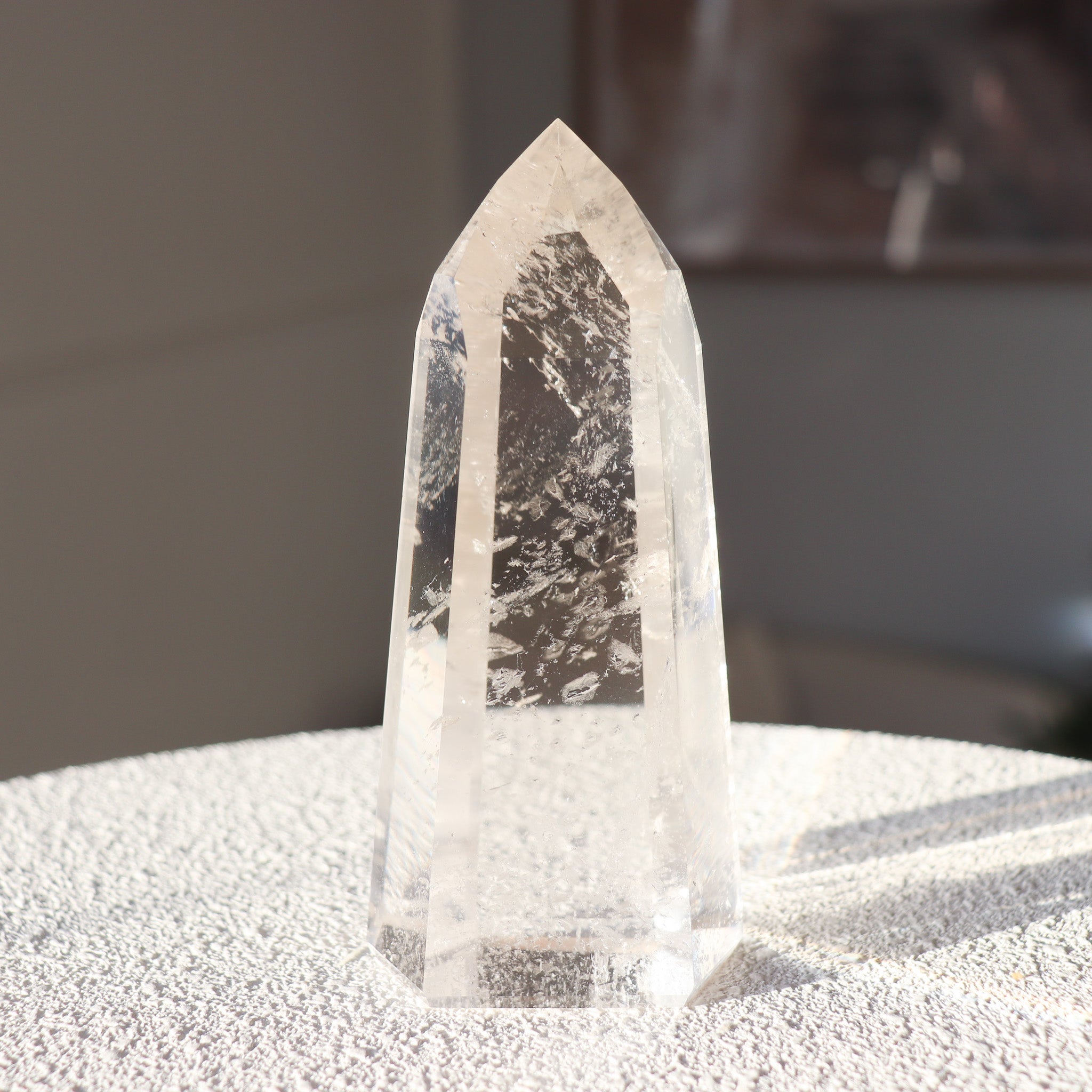 A Clear Quartz Tower #1