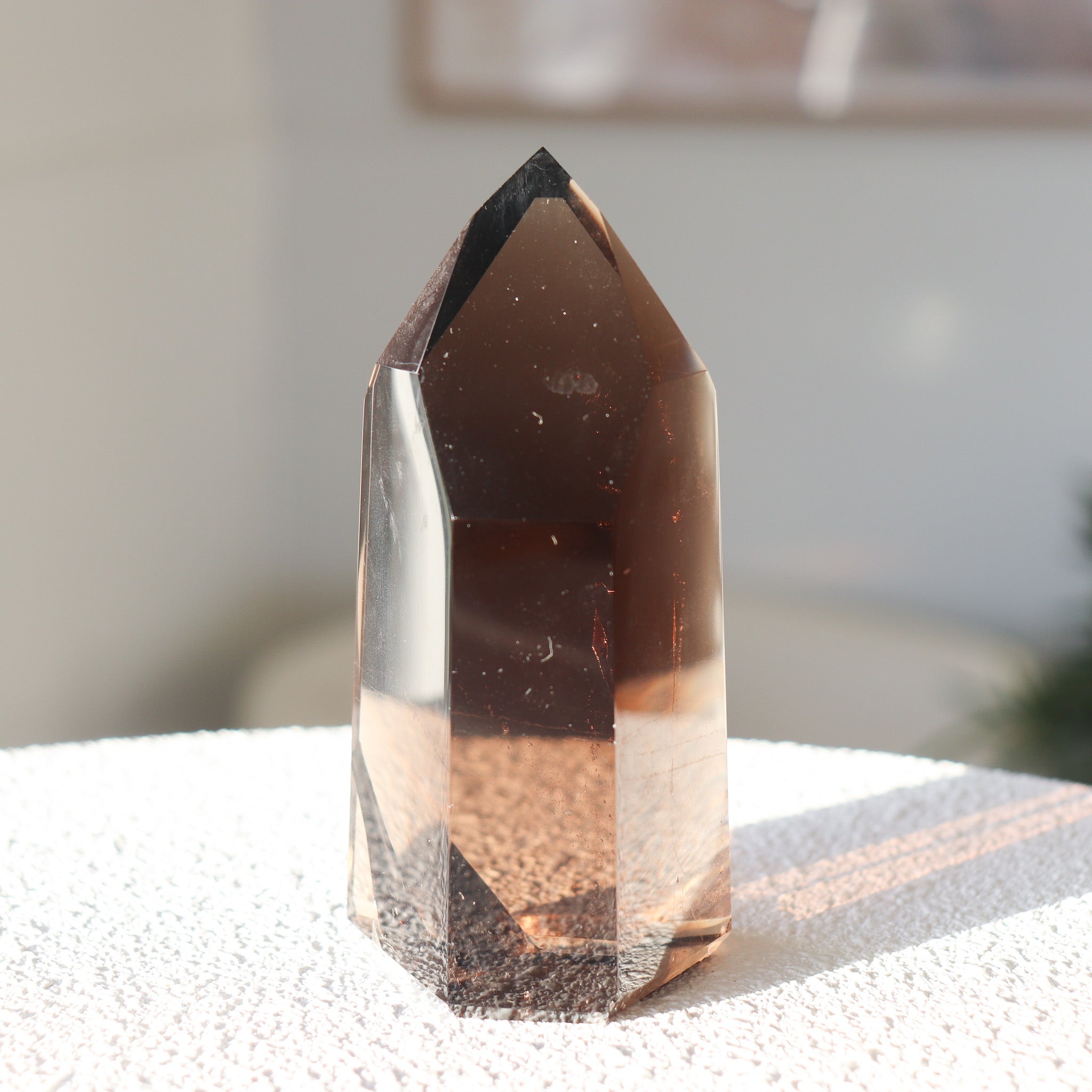 AA Smoky Quartz Tower #04