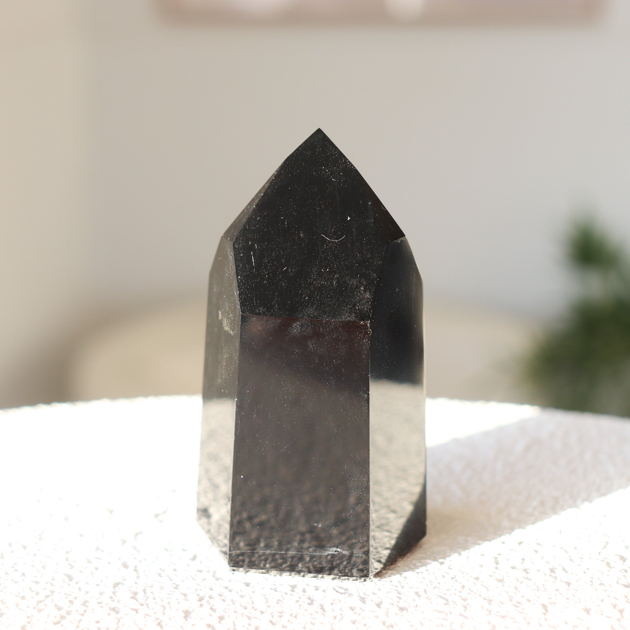 Black Obsidian Point #1