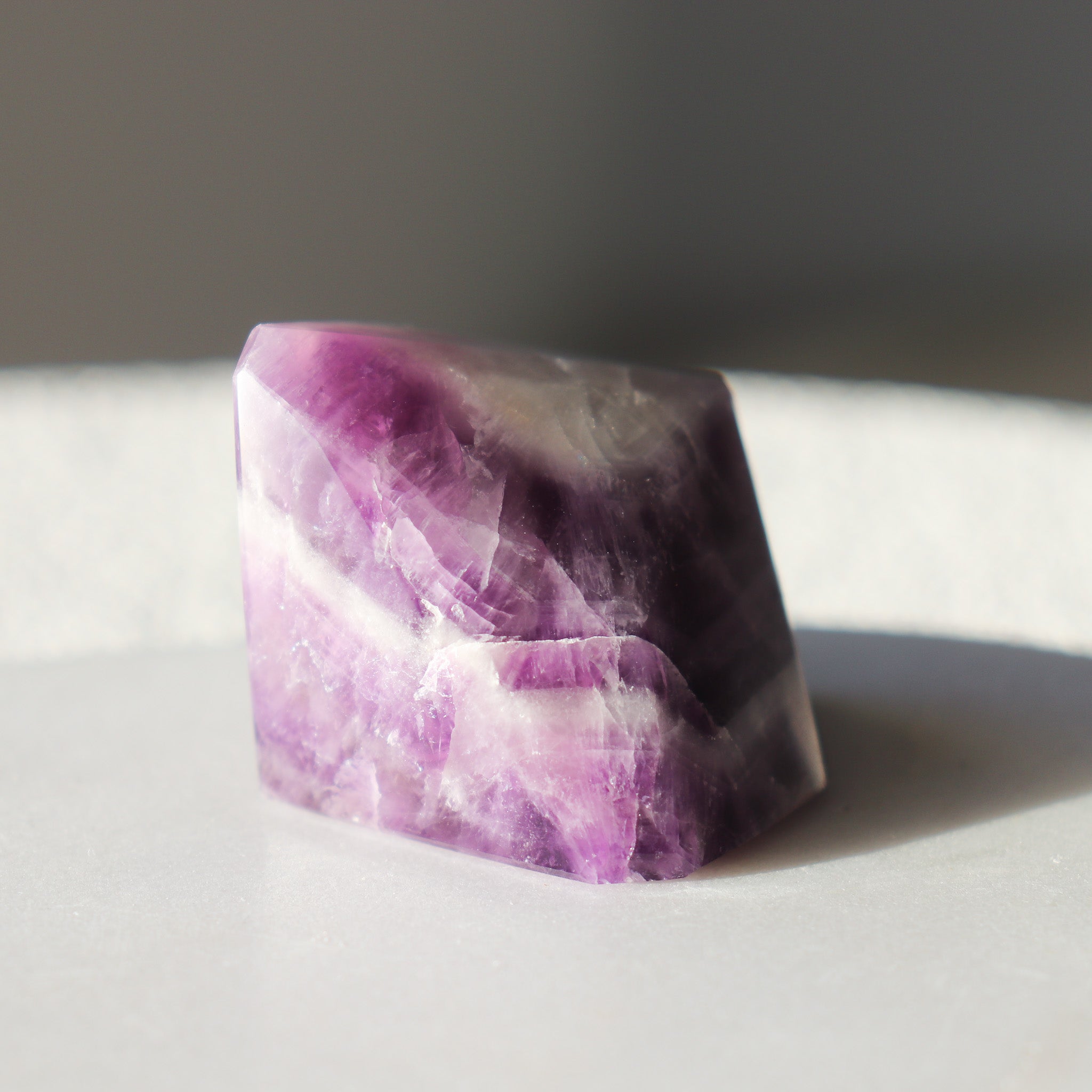 Chevron Amethyst Freeform #1