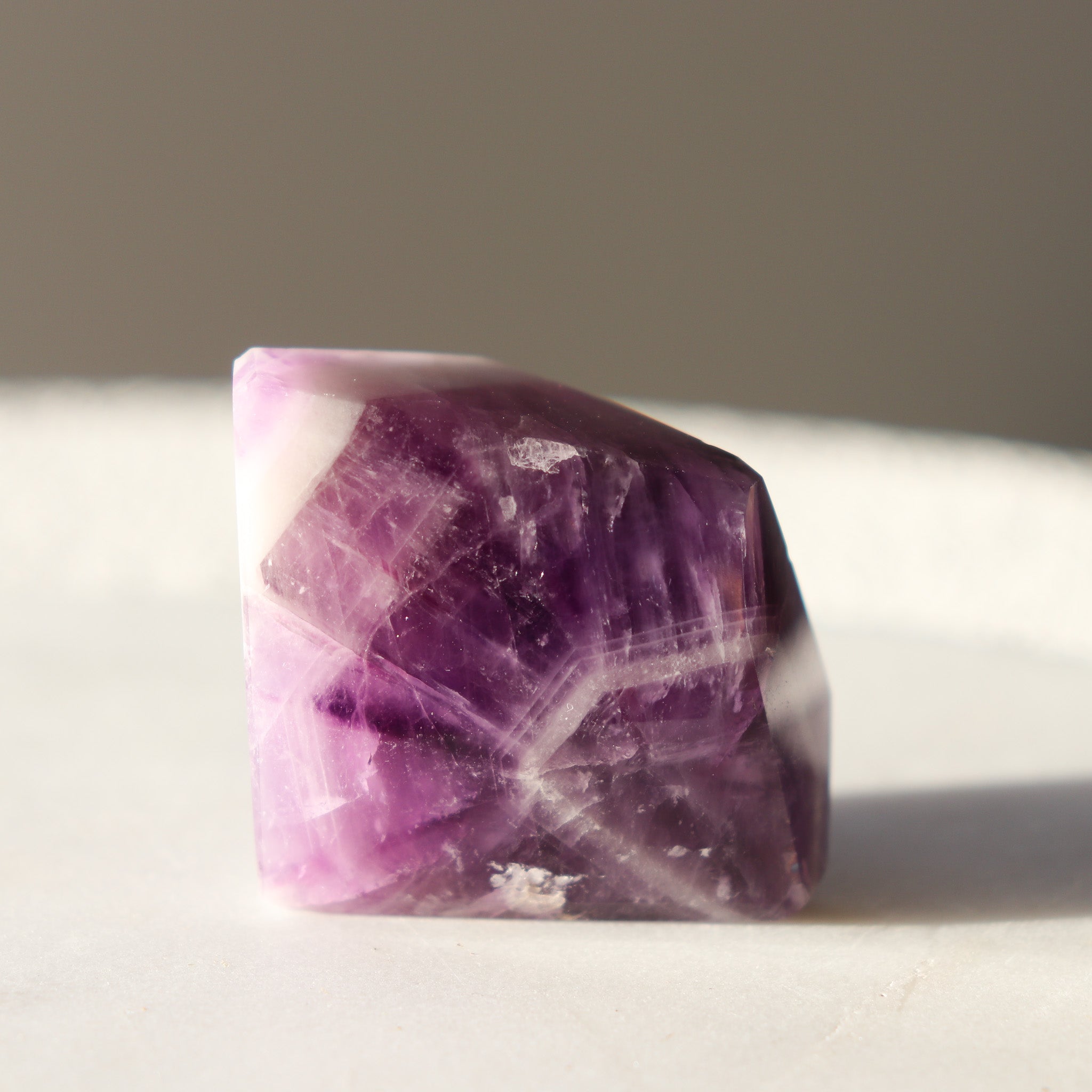 Chevron Amethyst Freeform #3