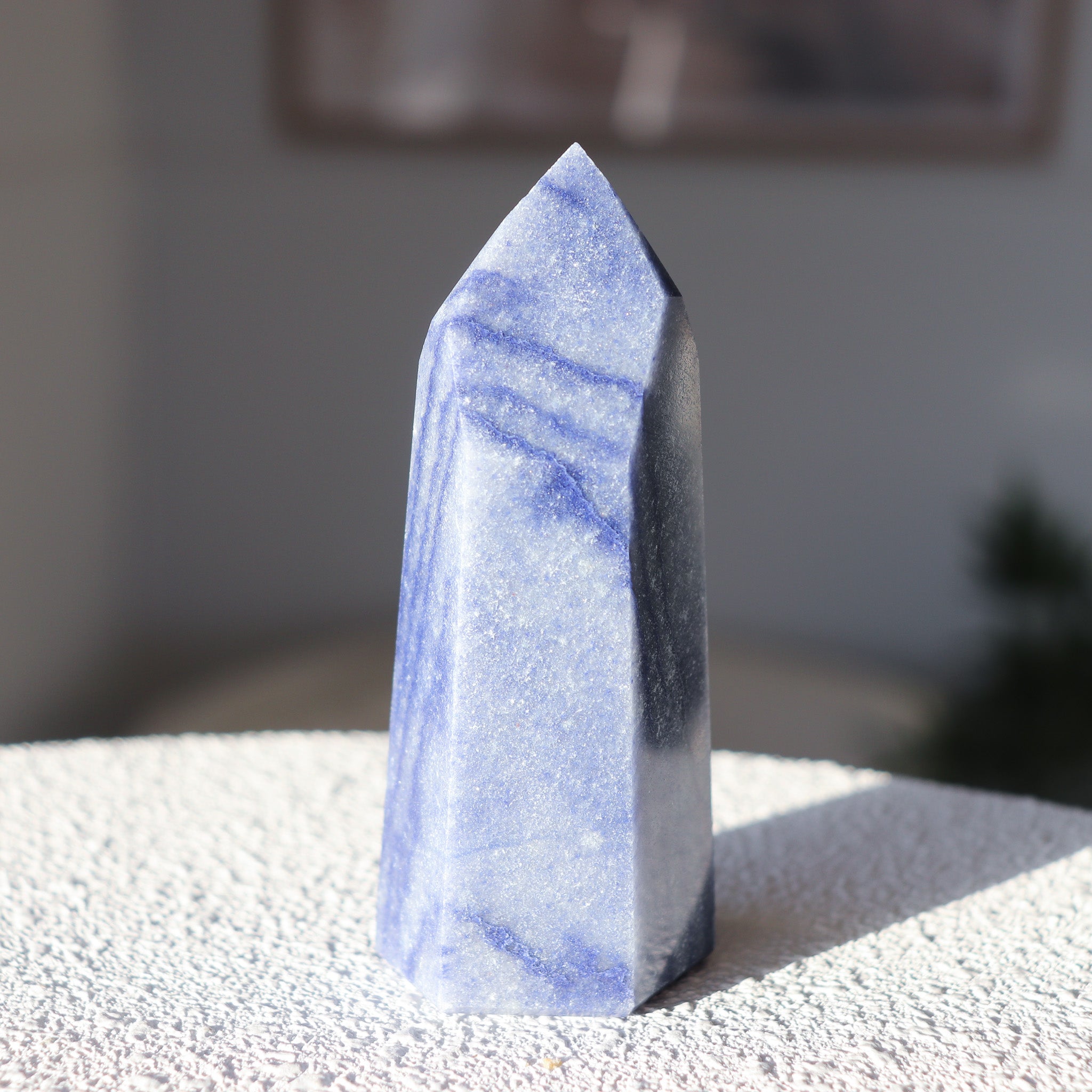 Blue Aventurine Point #1