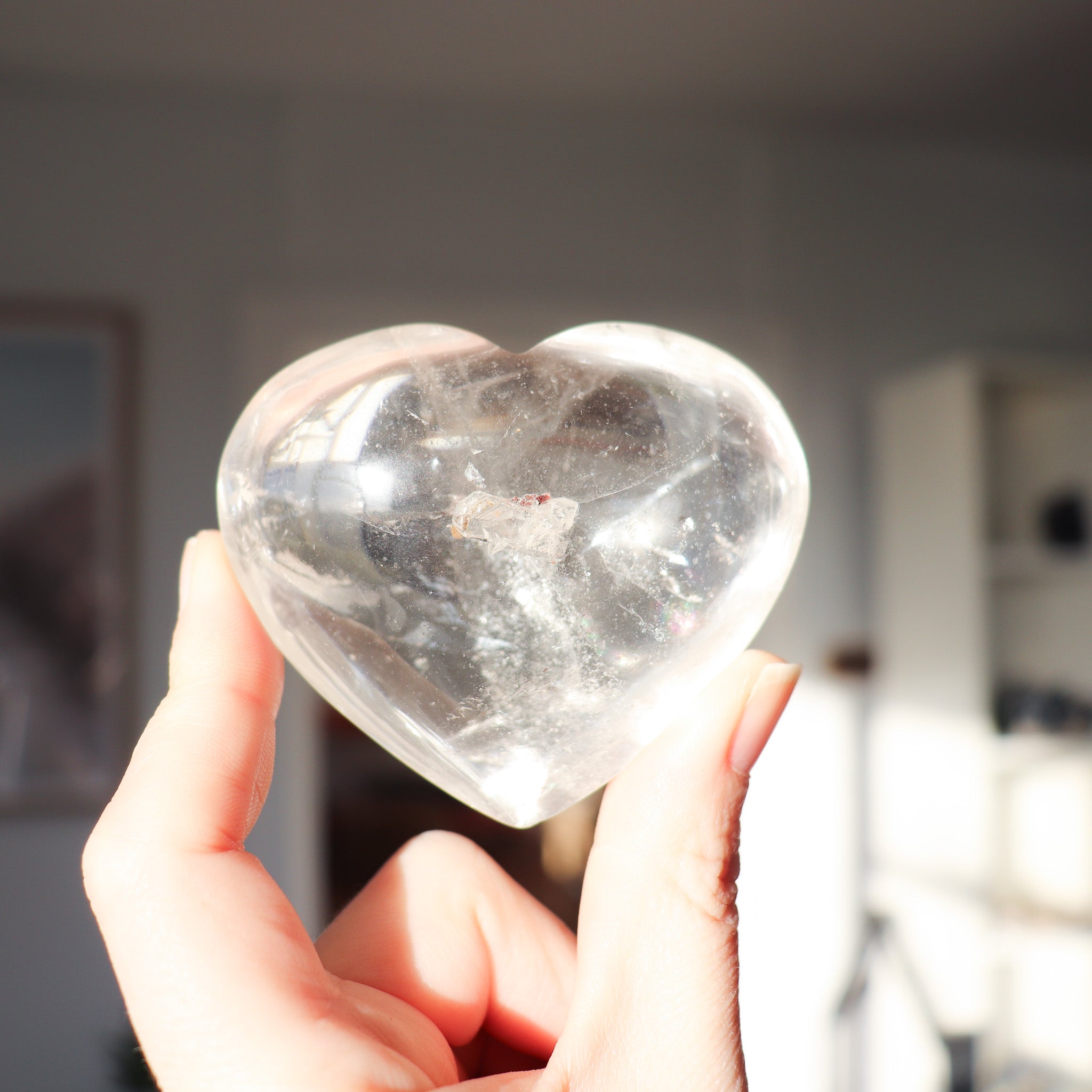 A Clear Quartz Heart #1