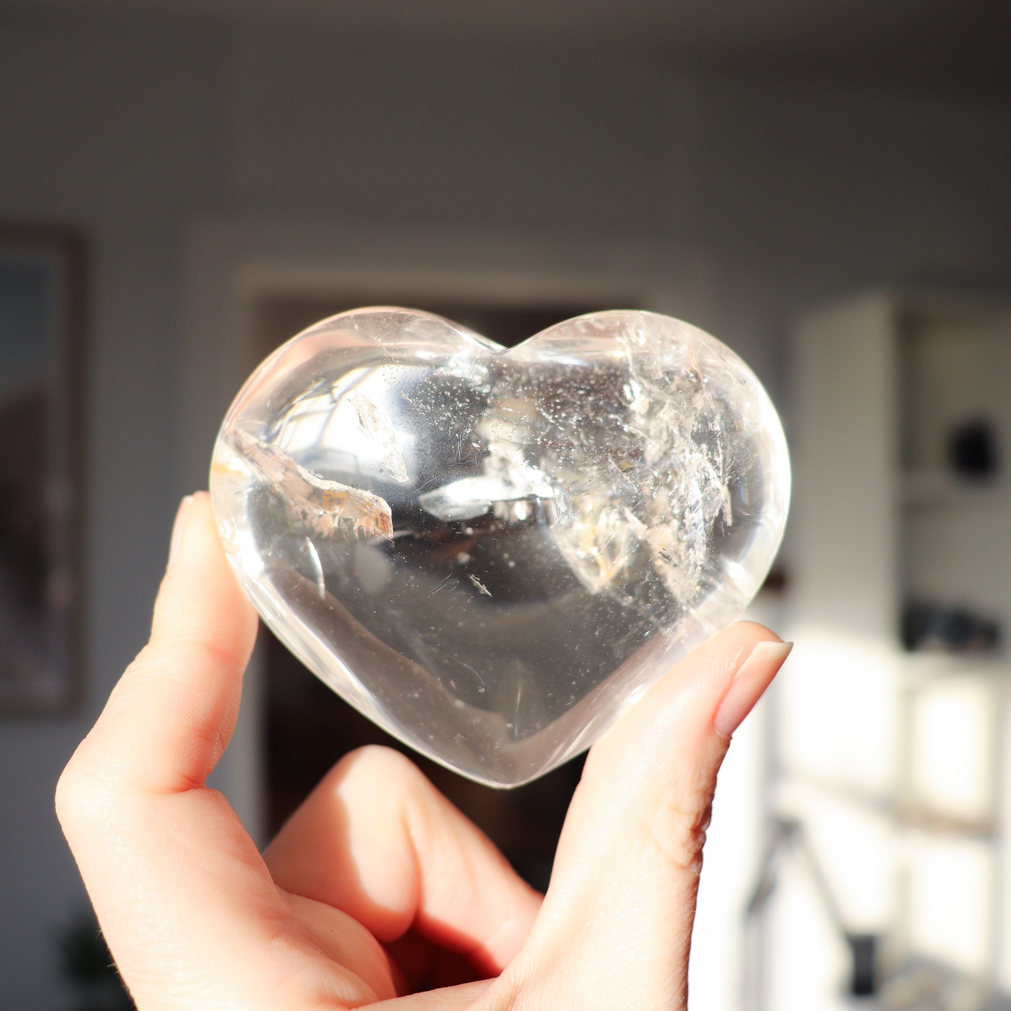 A Clear Quartz Heart #3