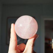 Rose Quartz Sphere #2
