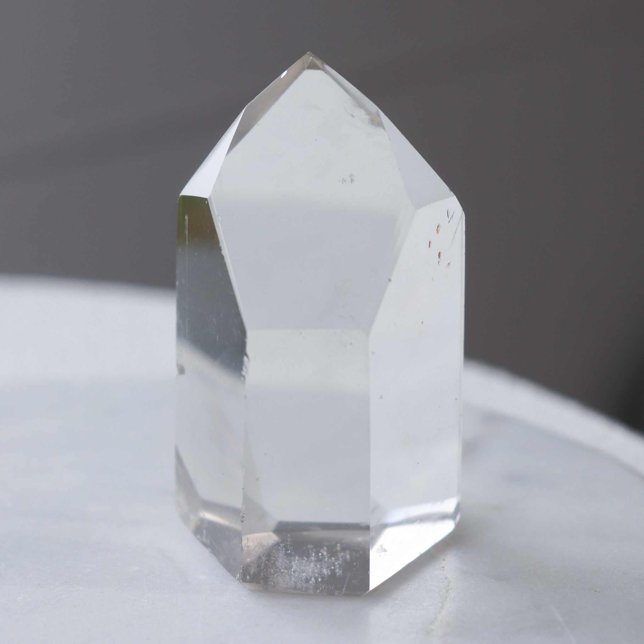 A Clear Quartz Tower #h
