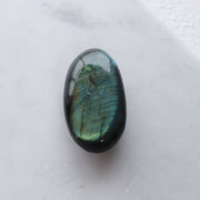A Grade Labradorite Palm #ae