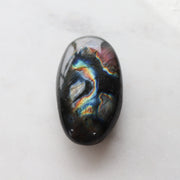 A Grade Labradorite Palm #ag
