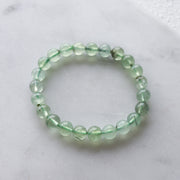 Fluorite 8mm Beaded Bracelet