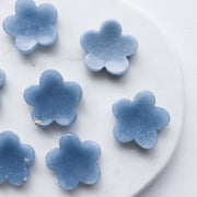 Angelite Flower Worry Stone