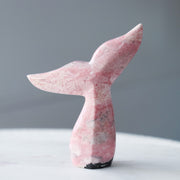 Rhodonite Whale Tail #1