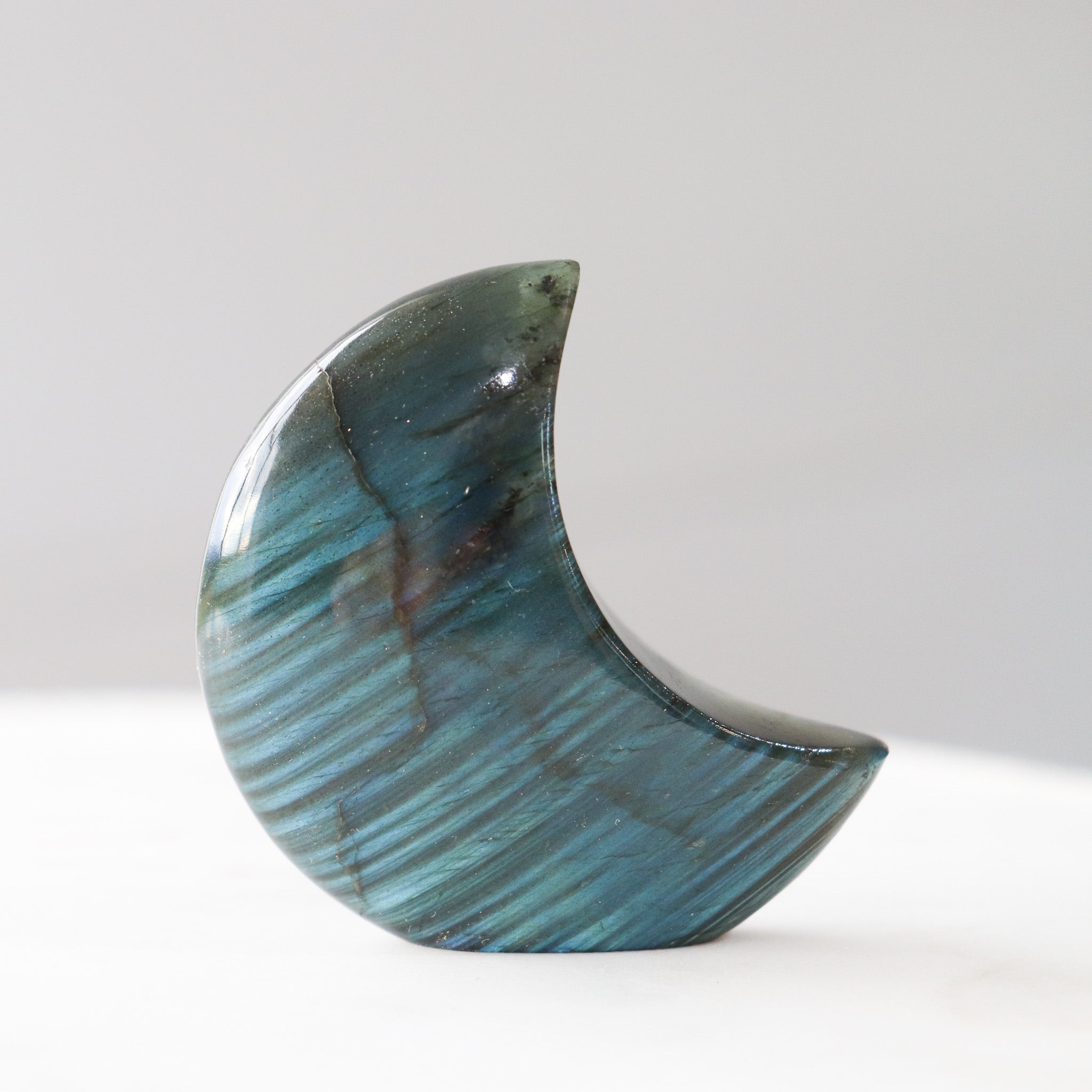 A Grade Labradorite Standing Moon #1
