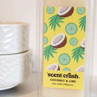 Coconut & Lime Wax Melts Scent Crush
