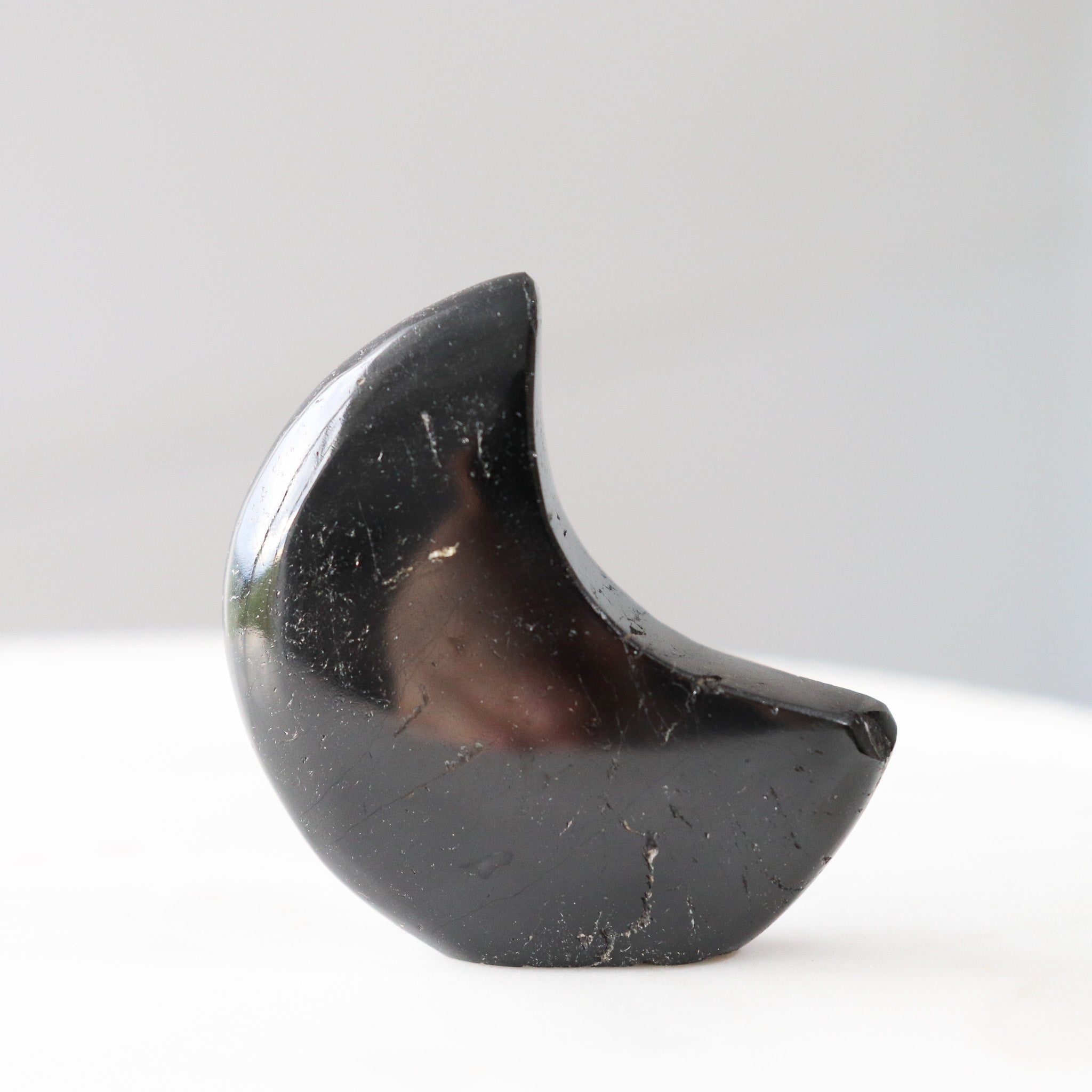 Black Tourmaline Standing Moon #2