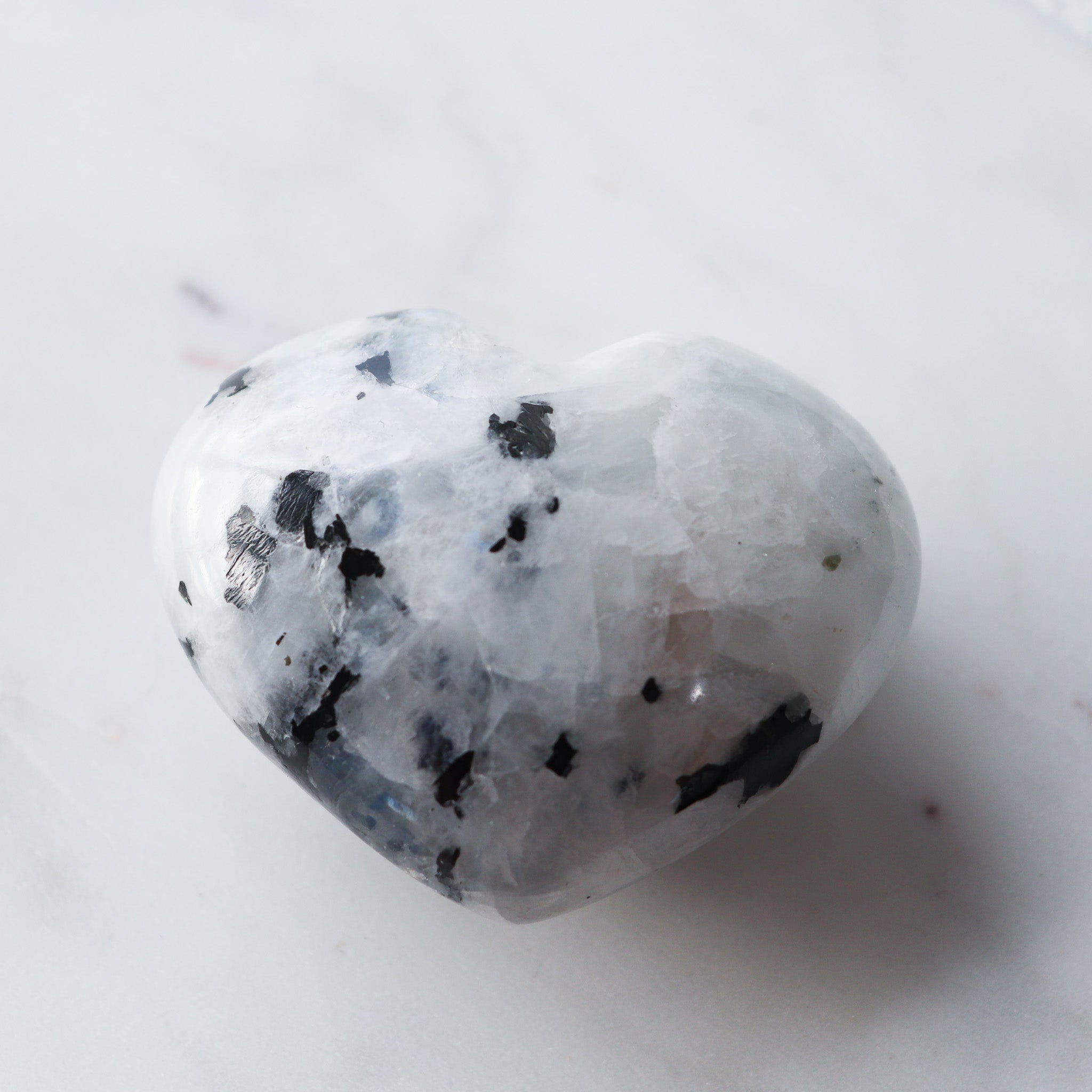 Rainbow Moonstone Heart #2