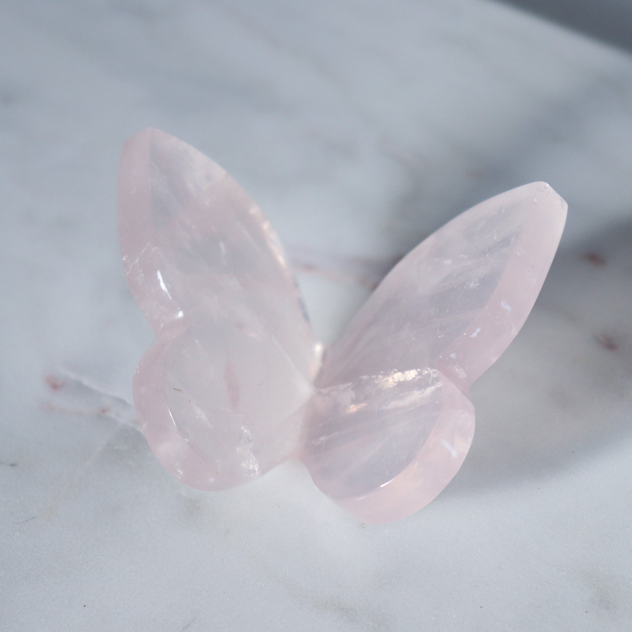 Rose Quartz Butterfly
