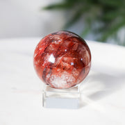 A Grade Fire Quartz Sphere #01
