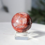 A Grade Fire Quartz Sphere #02