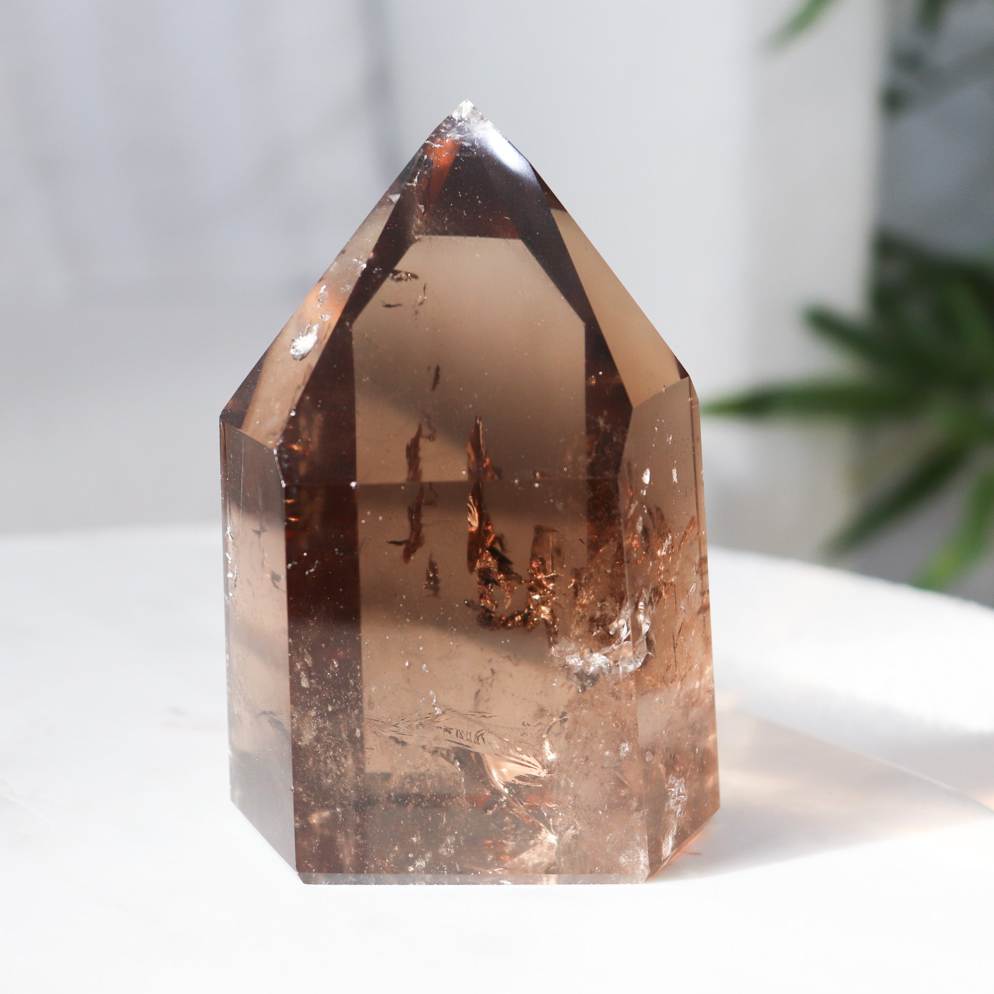 AA Smoky Quartz Tower #01