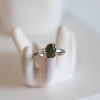 Moldavite Ring Size 7 #1