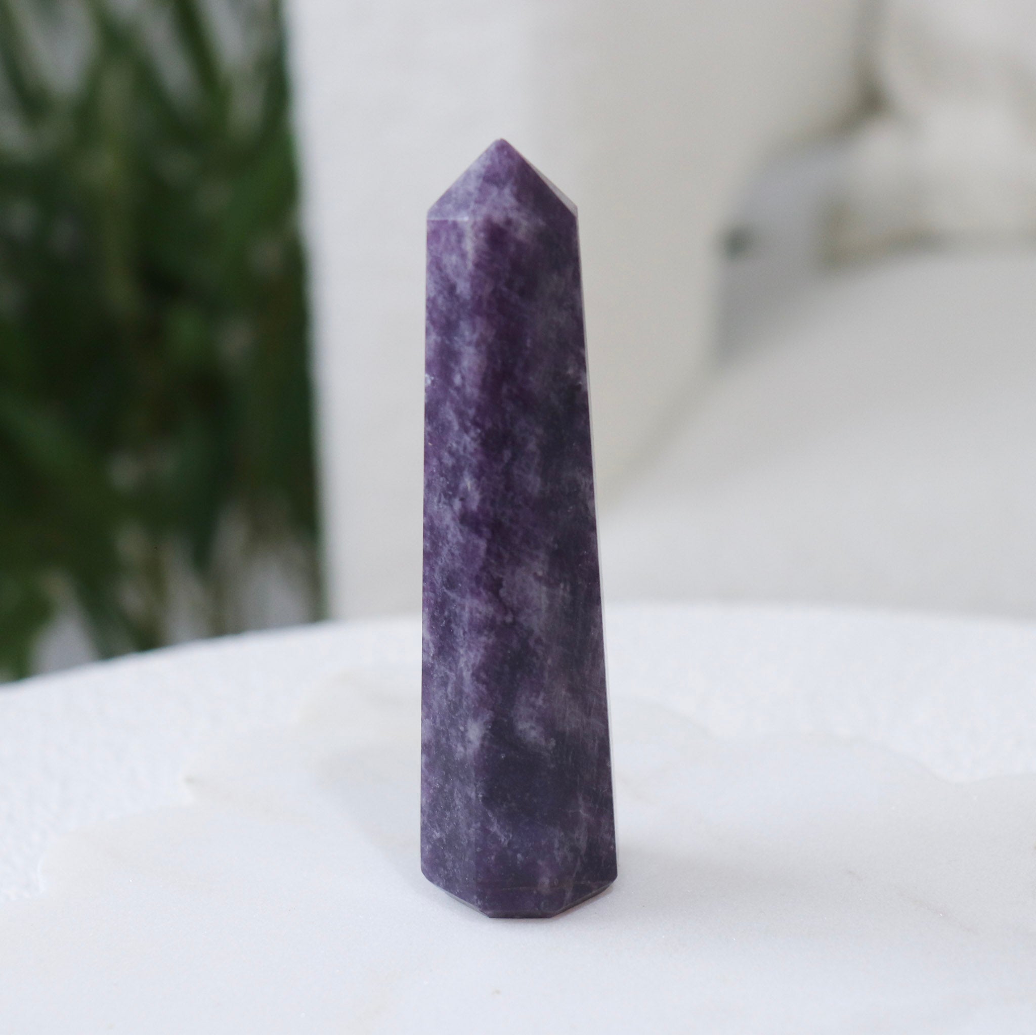 Lepidolite Point #2