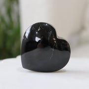 Black Obsidian Standing Heart #1