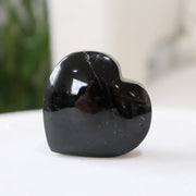 Black Obsidian Standing Heart #2