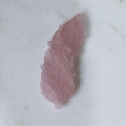 Rose Quartz Feather