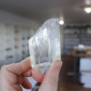 Optical Calcite Freeform with Rainbows #1