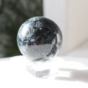 Silver Moon Actinolite Sphere