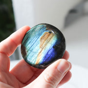 A Grade Labradorite Palm #1