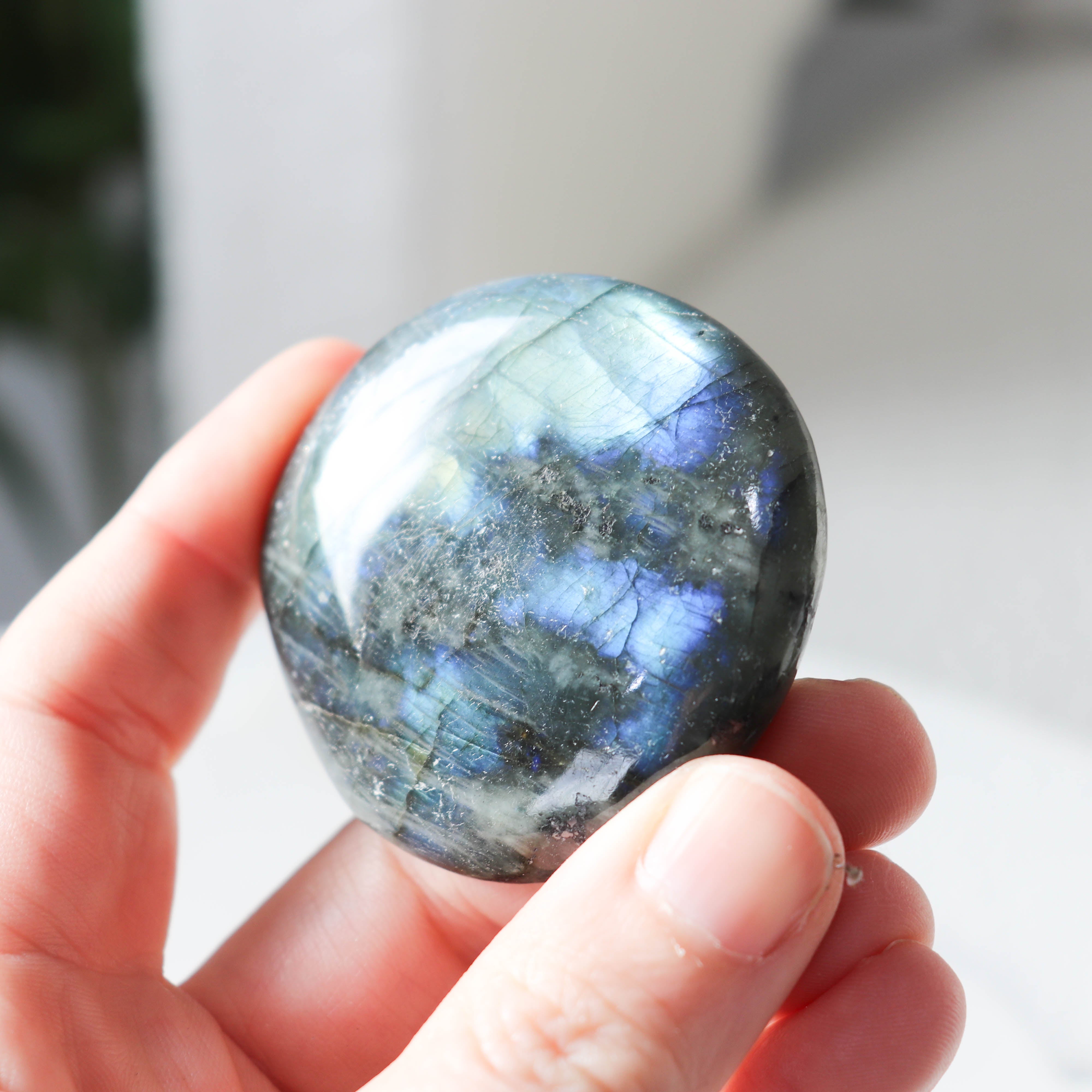 A Grade Labradorite Palm #2