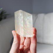 Optical Calcite Freeform with Rainbows #4