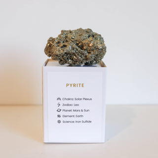 Pyrite Manifesting Gift Box