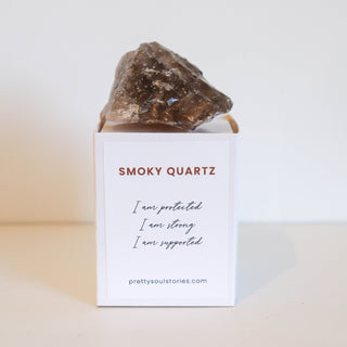 Smoky Quartz Grounding Gift Box