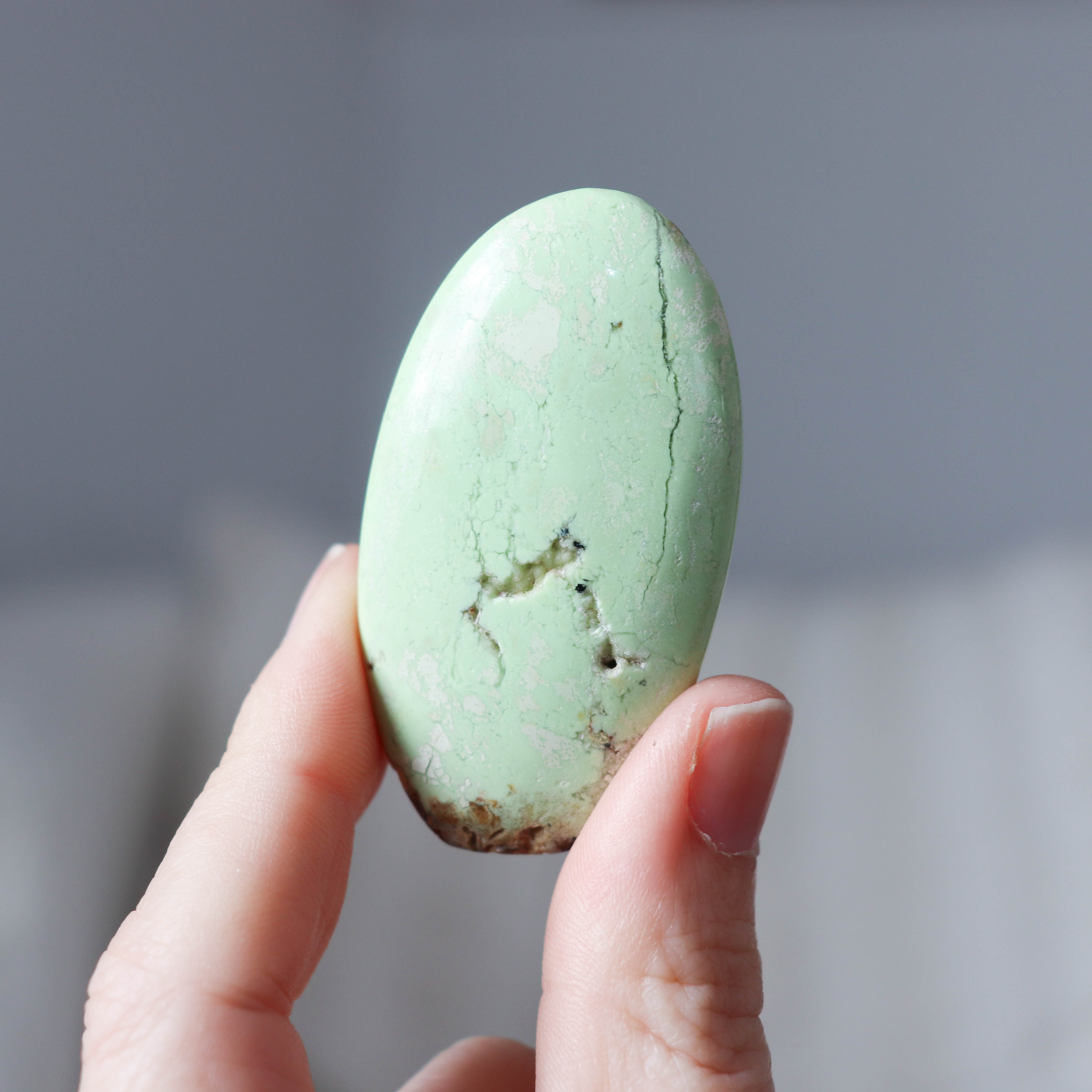 Lemon Chrysoprase Palm #3