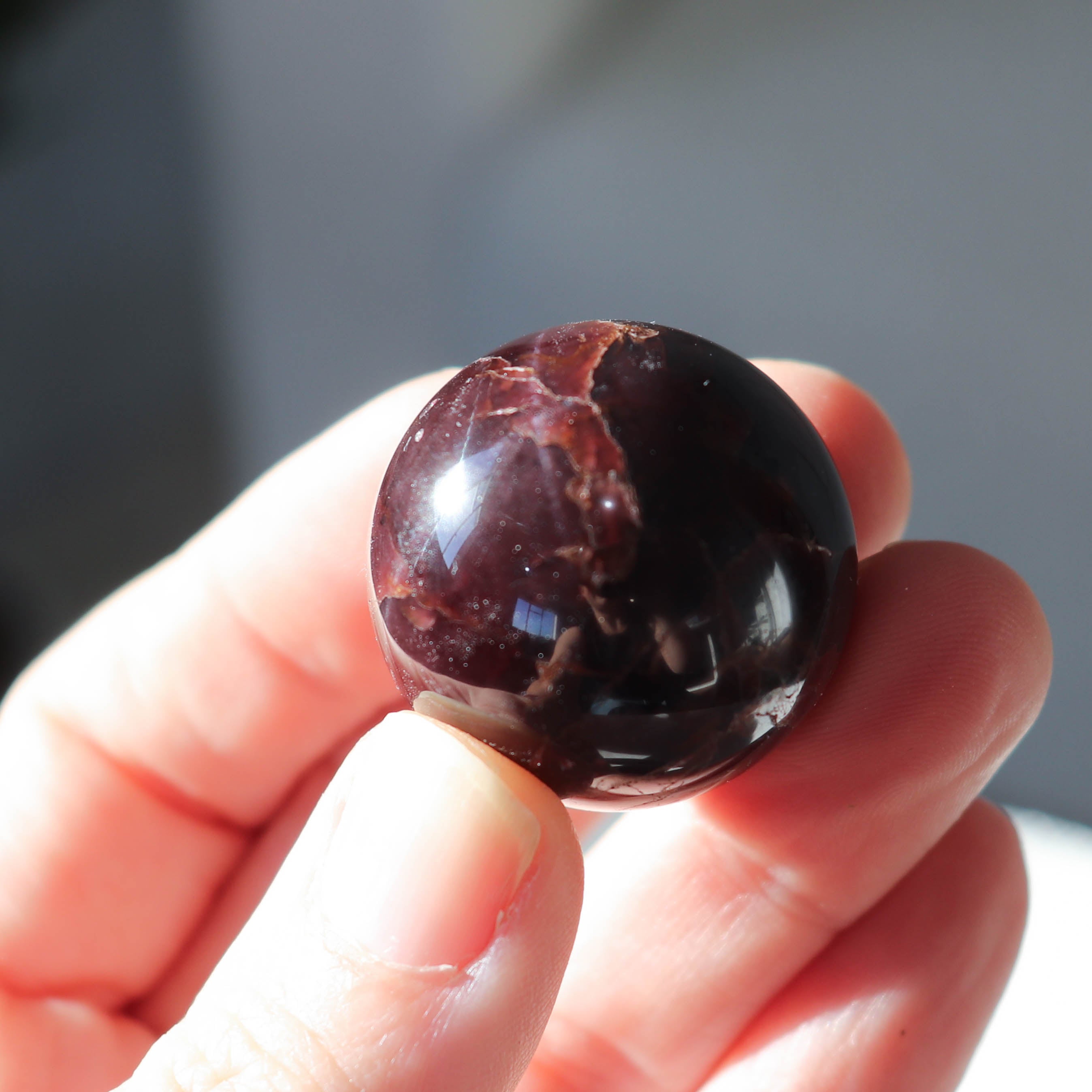 Star Garnet Sphere