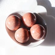 Peach Moonstone Sphere