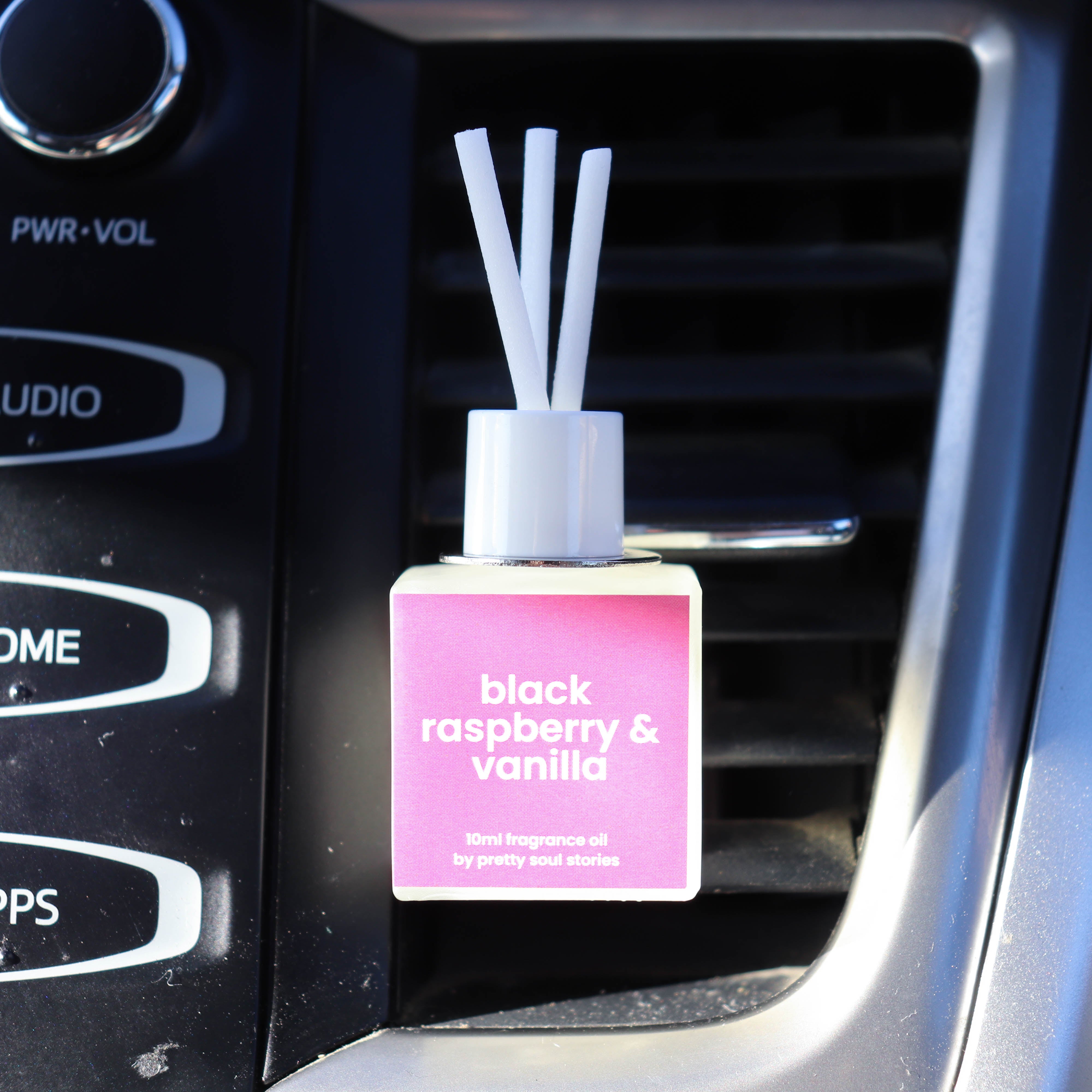 Black Raspberry Car Clip Diffuser