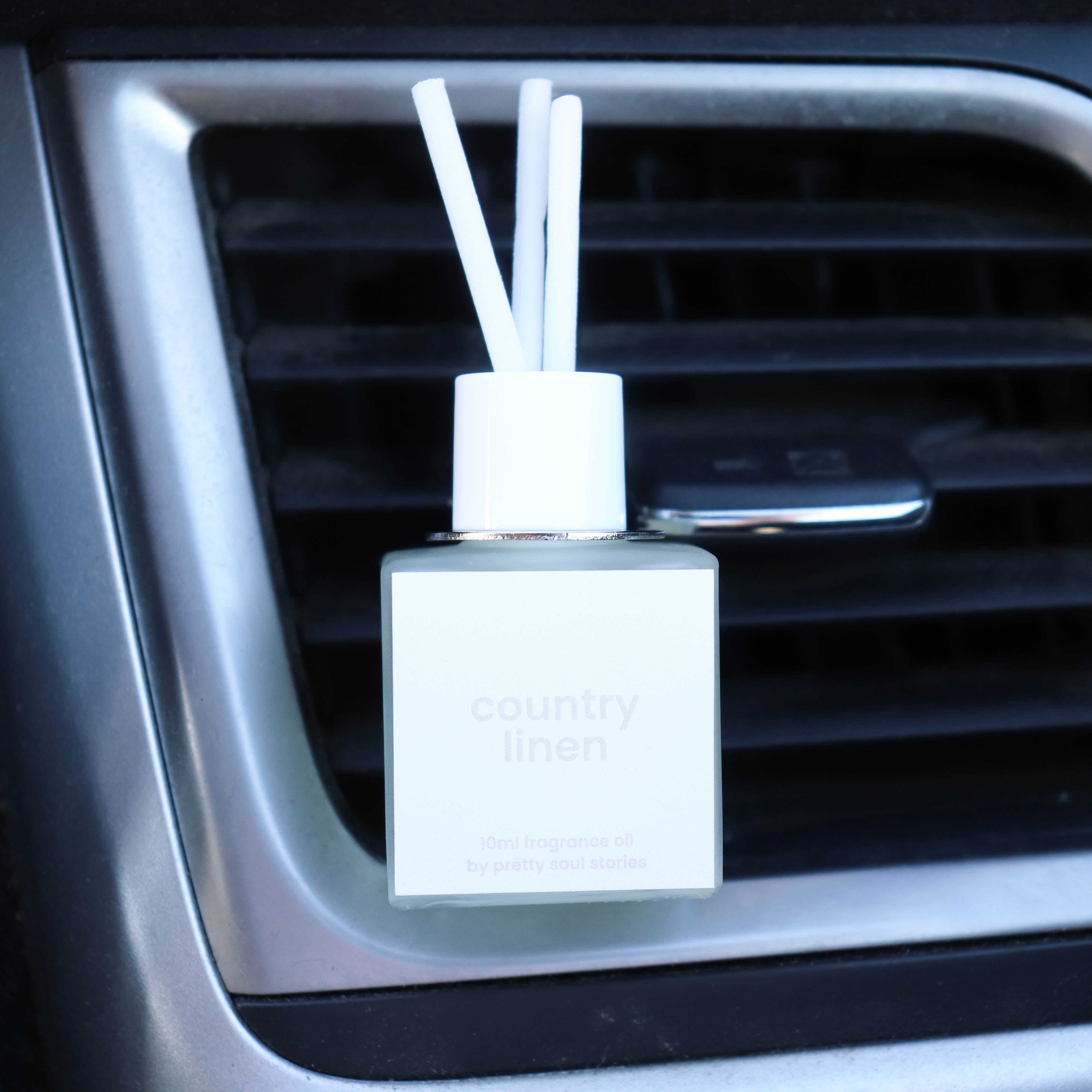 Country Linen Car Clip Diffuser