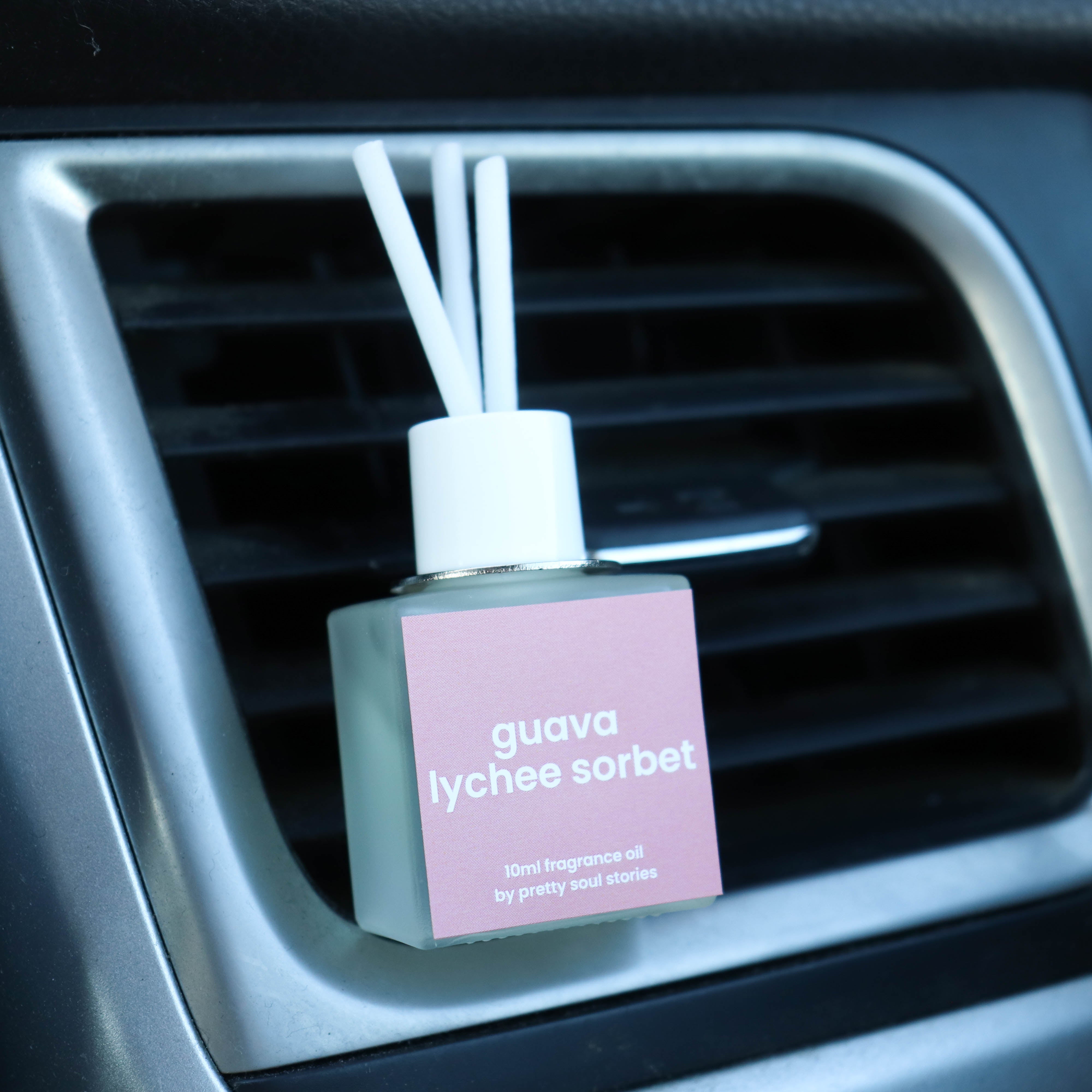 Guava Lychee Sorbet Car Clip Diffuser