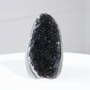A Black Amethyst Cut Base #6