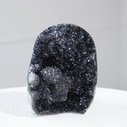 A Black Amethyst Cut Base #7