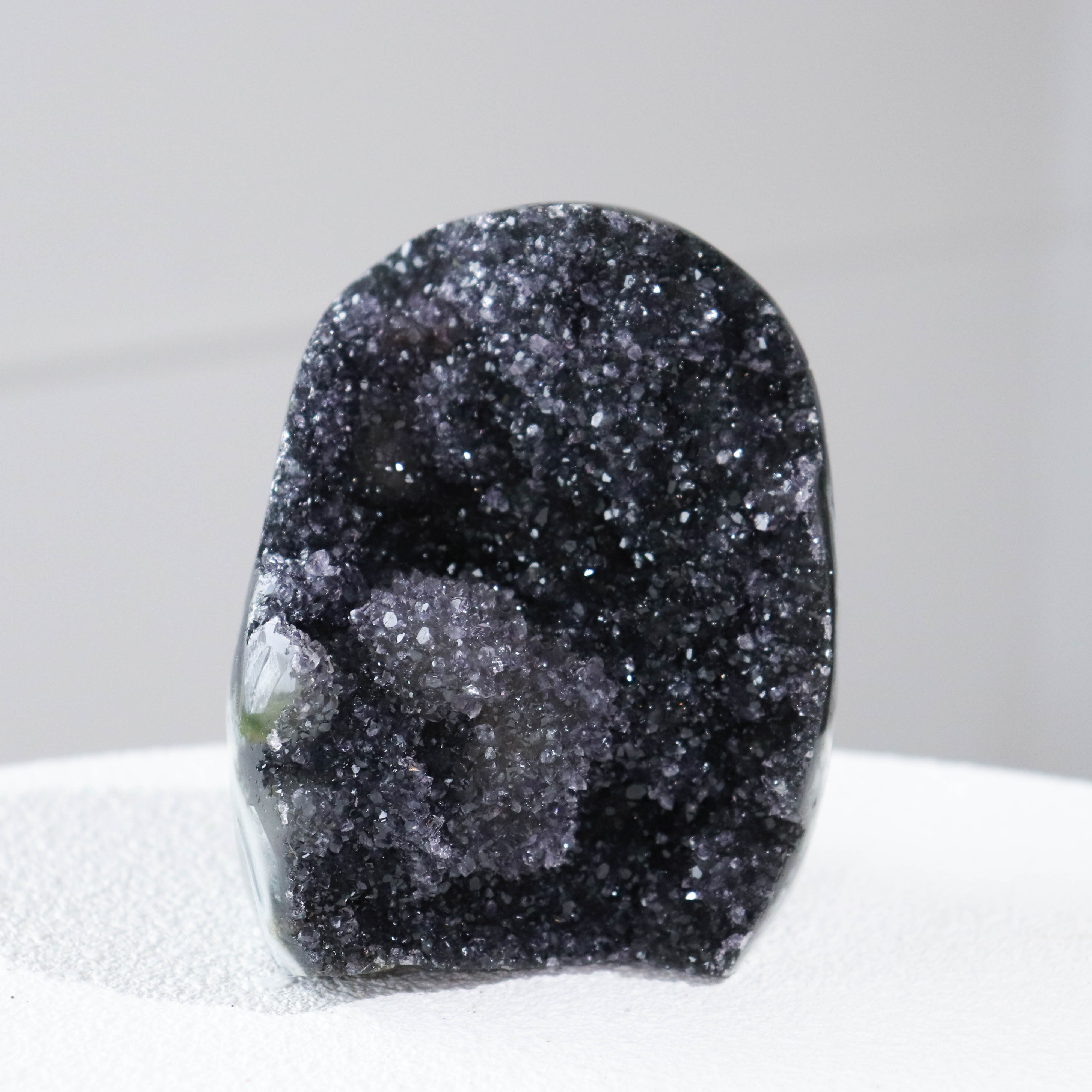 A Black Amethyst Cut Base #7