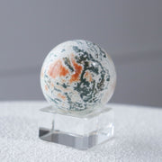 Heulandite & Moss Agate Sphere #3