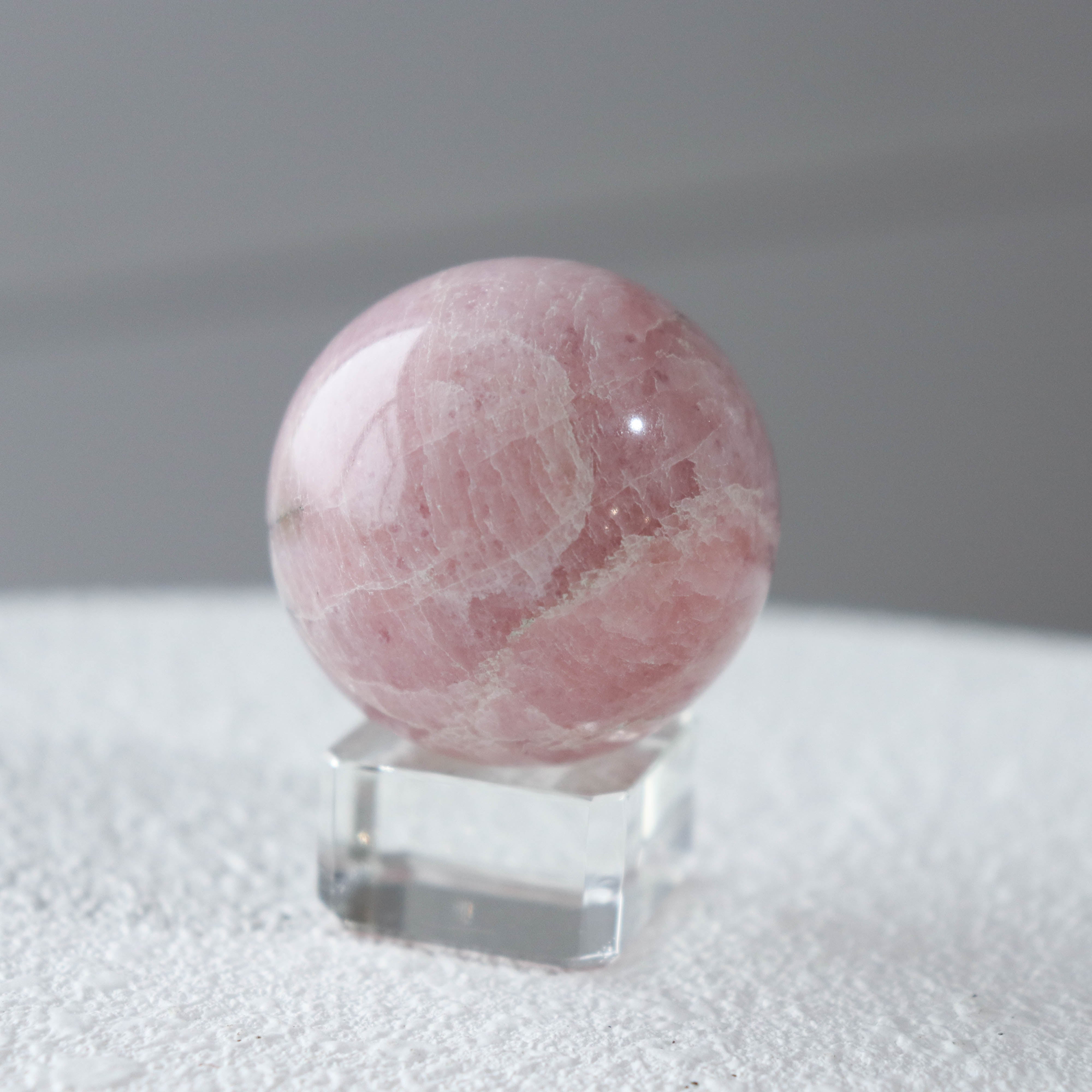 Pink Petalite Sphere #3